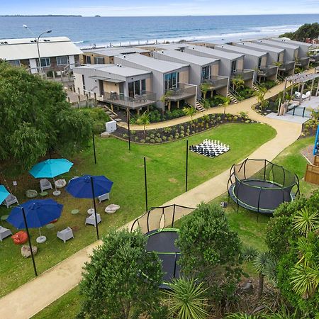 Tasman Holiday Parks - Papamoa Beach المظهر الخارجي الصورة Aerial view of the park