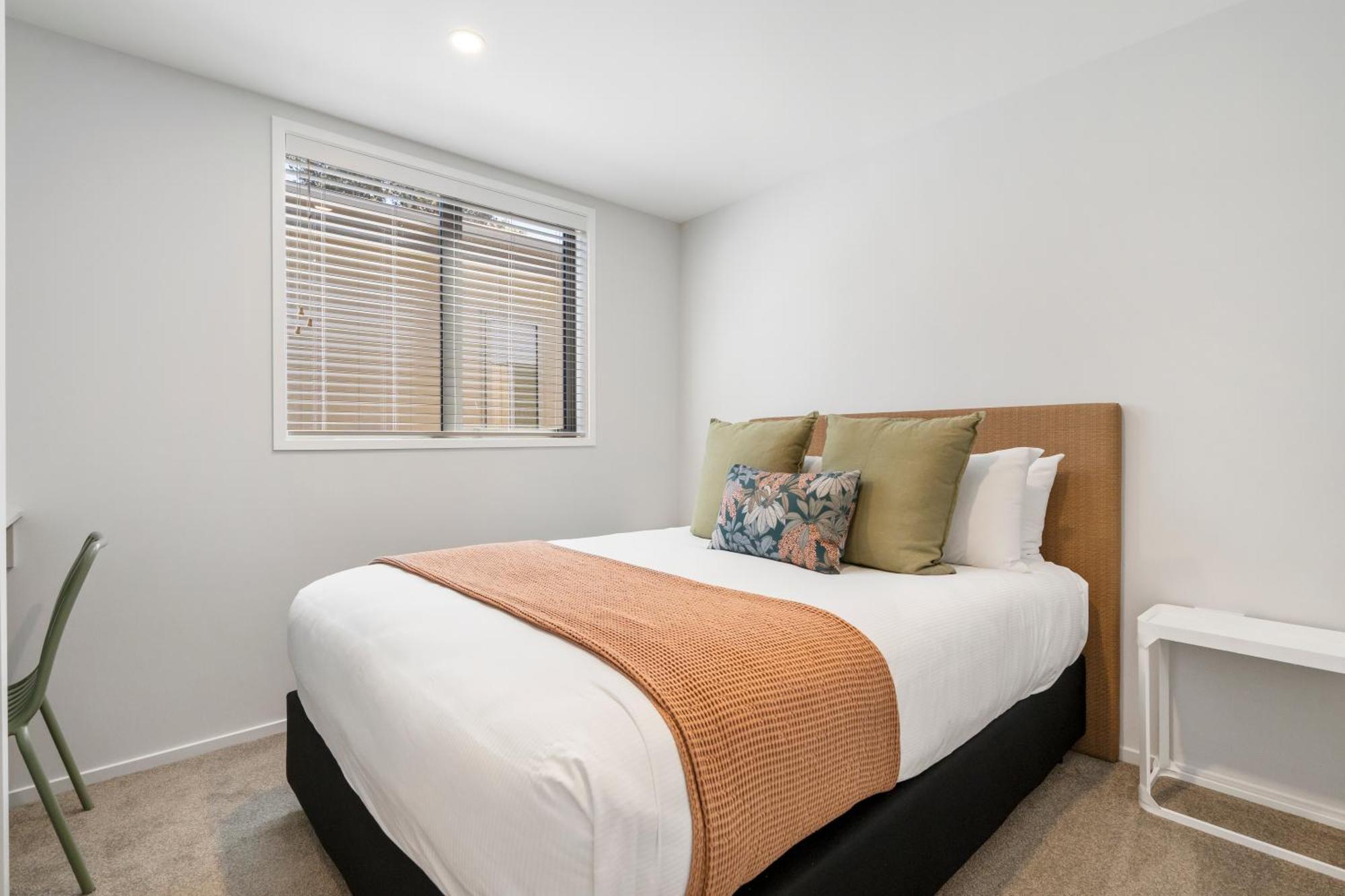 Tasman Holiday Parks - Papamoa Beach المظهر الخارجي الصورة A bedroom at the hotel